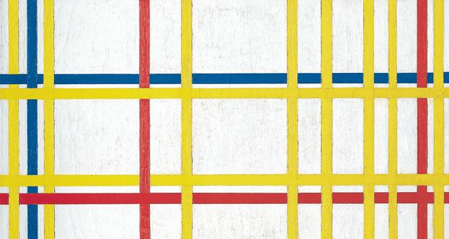 oeuvre Mondrian banniere