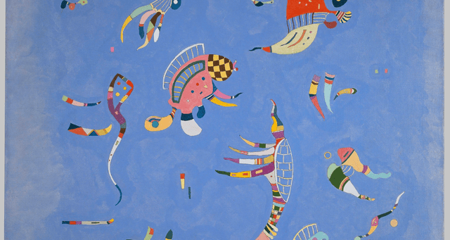 Oeuvre Bleu de Ciel de Kandinsky banniere