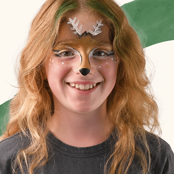 Tuto maquillage cerf enfant