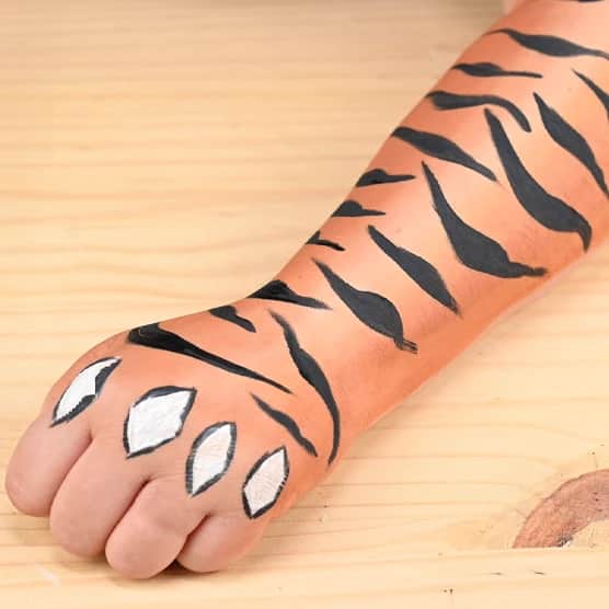 tutoriel manchette tigre