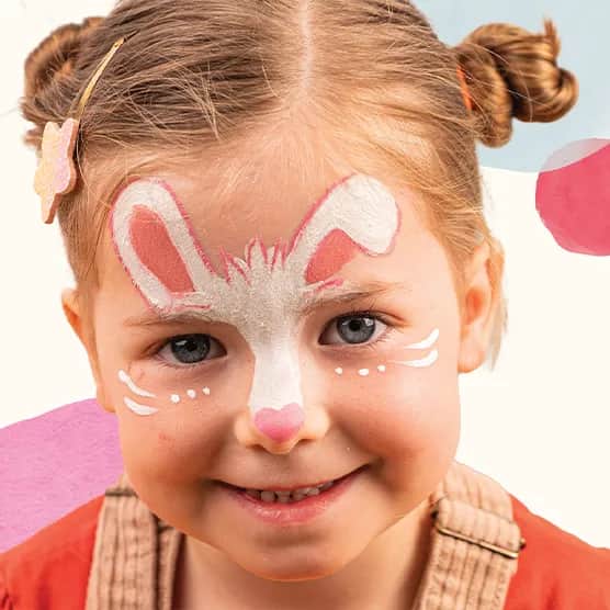tuto maquillage lapin enfant