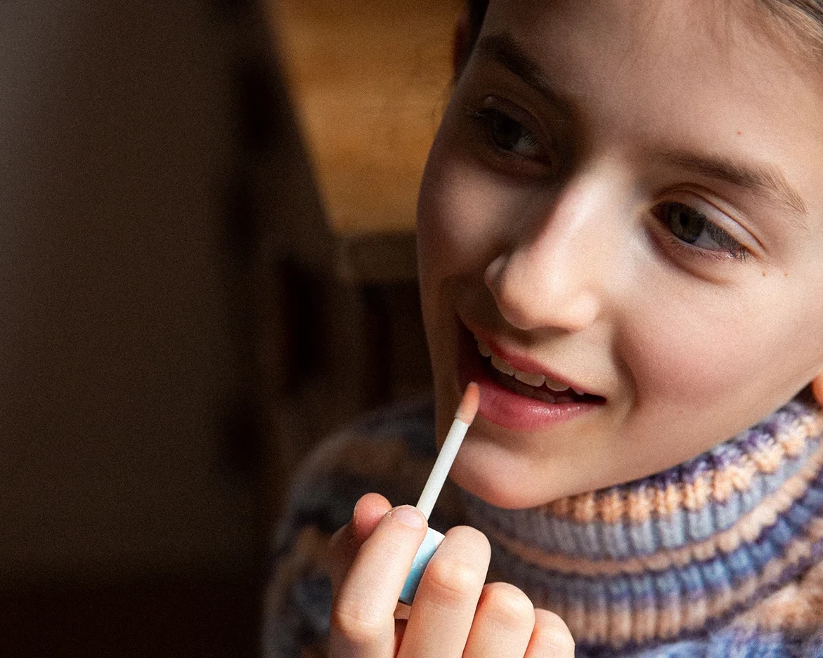 organic children's lip gloss