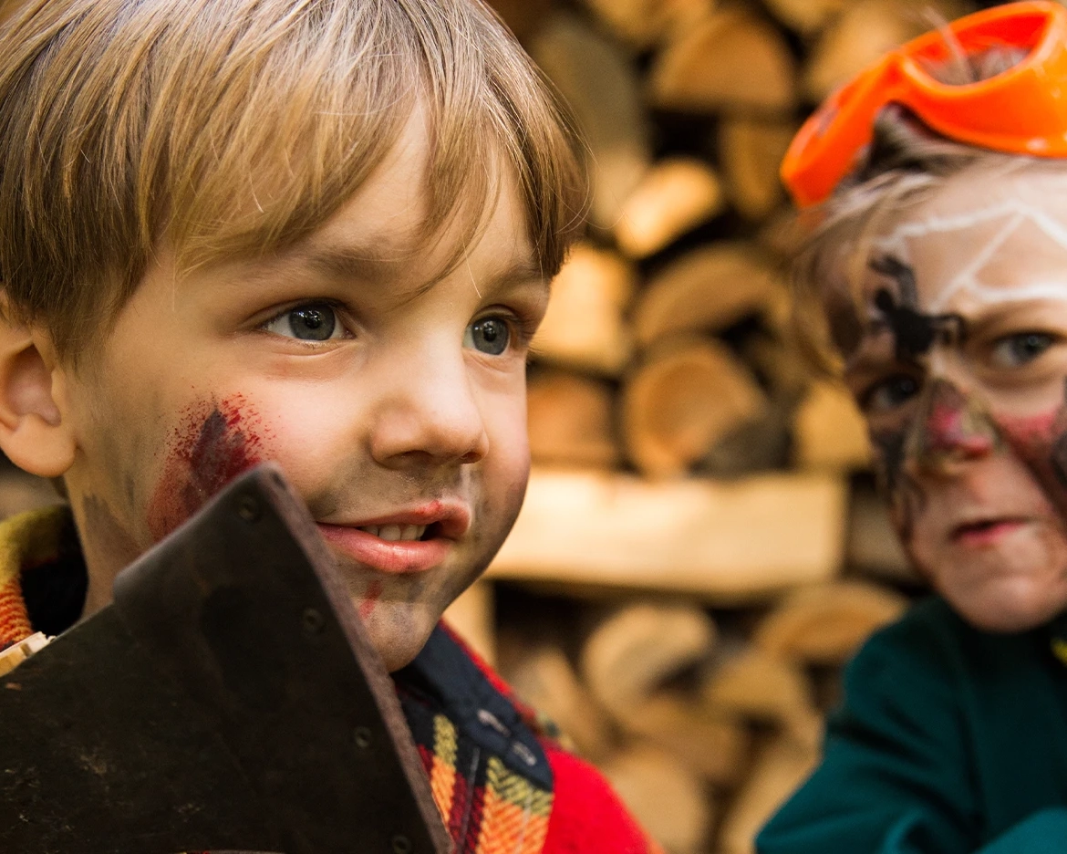 Organic Halloween make-up