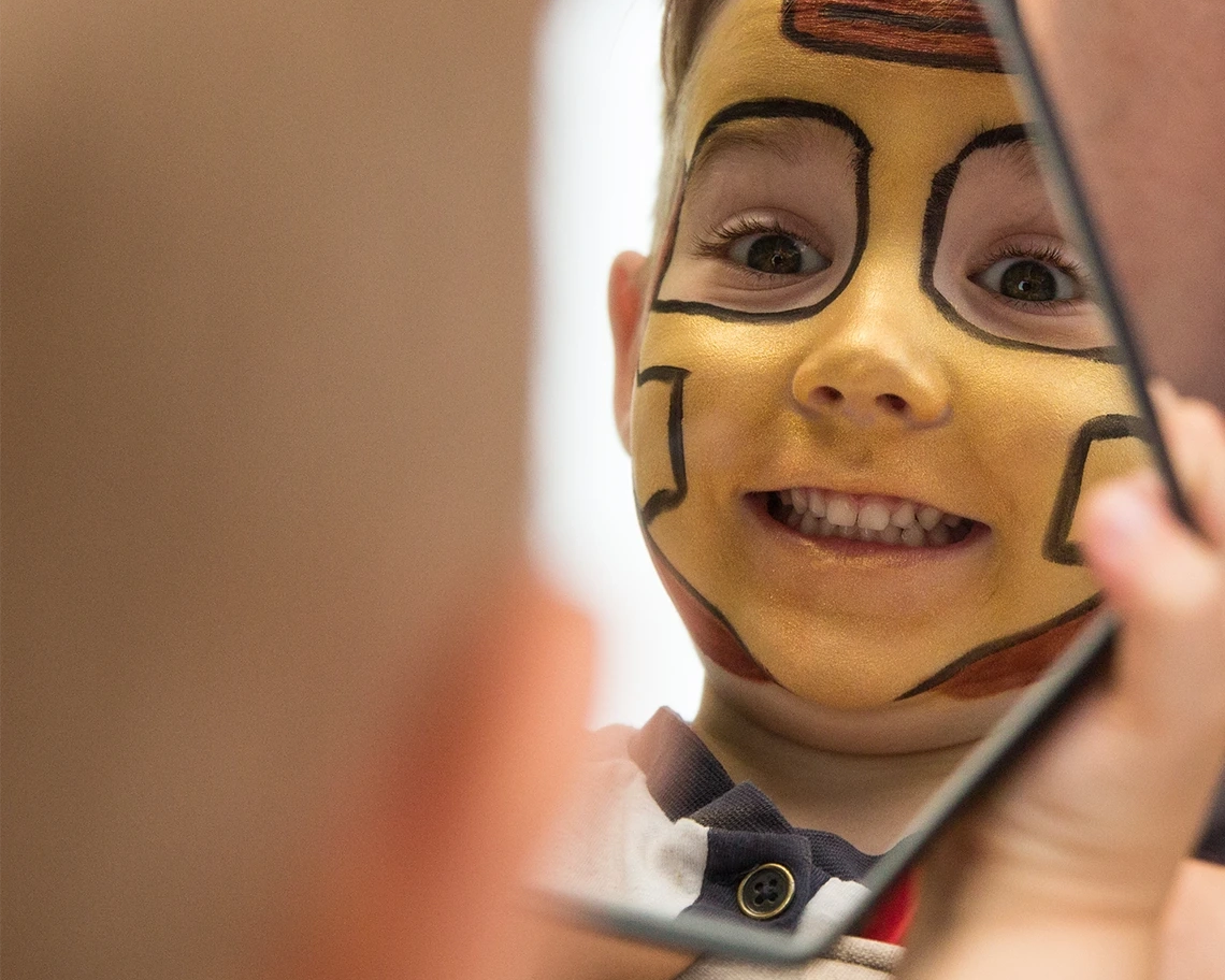 Iron Man make-up