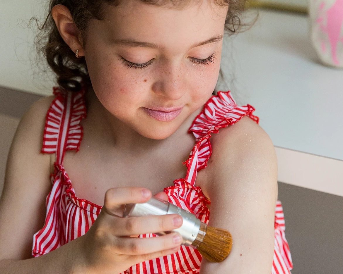 Children's gold sequin