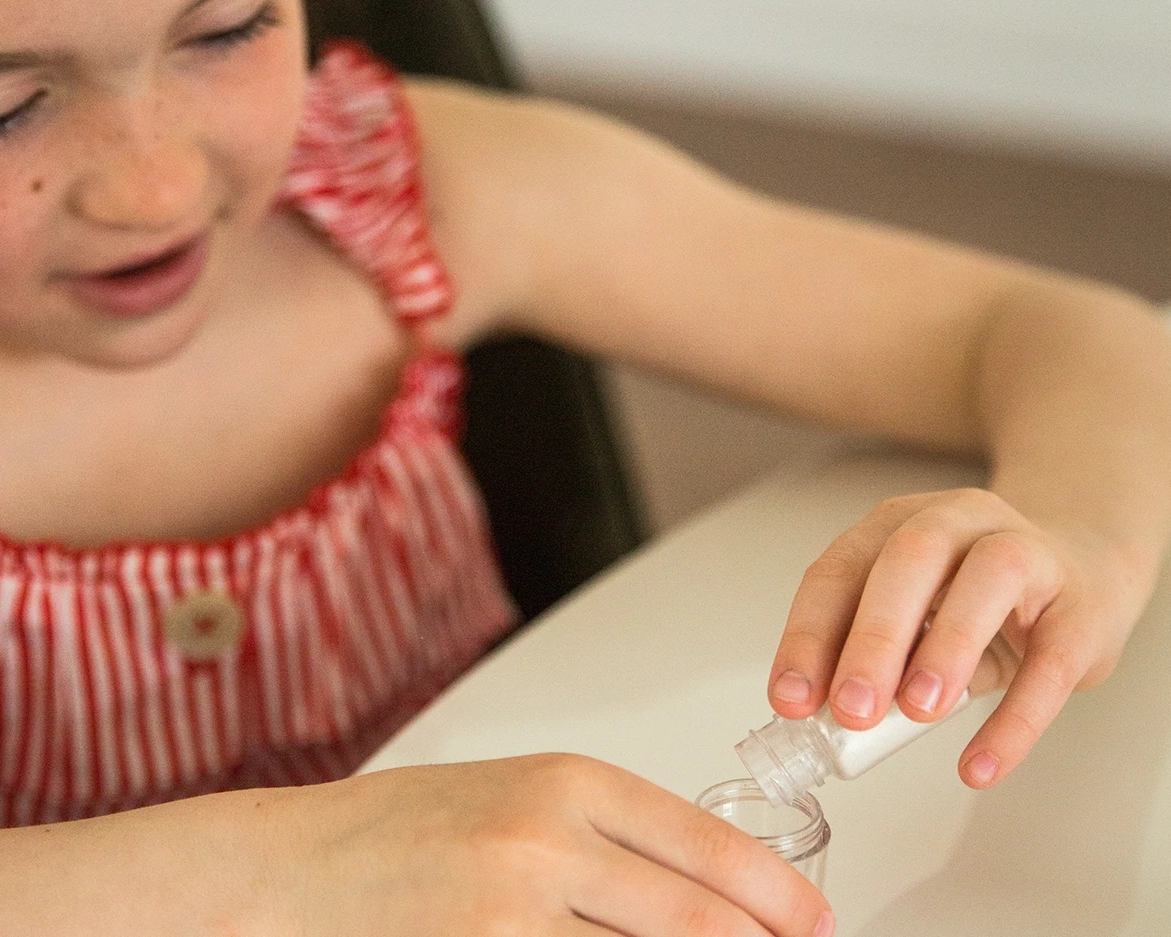 children's glitter powder