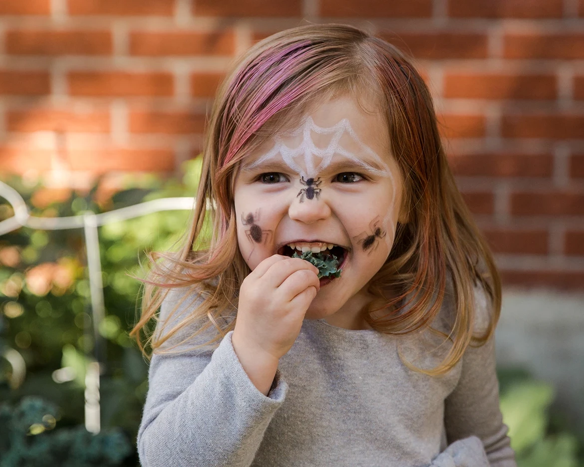 Children's spider make-up