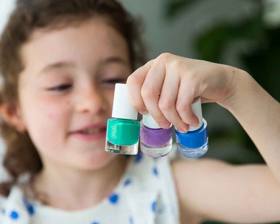 Abziehbarer Nagellack Kind