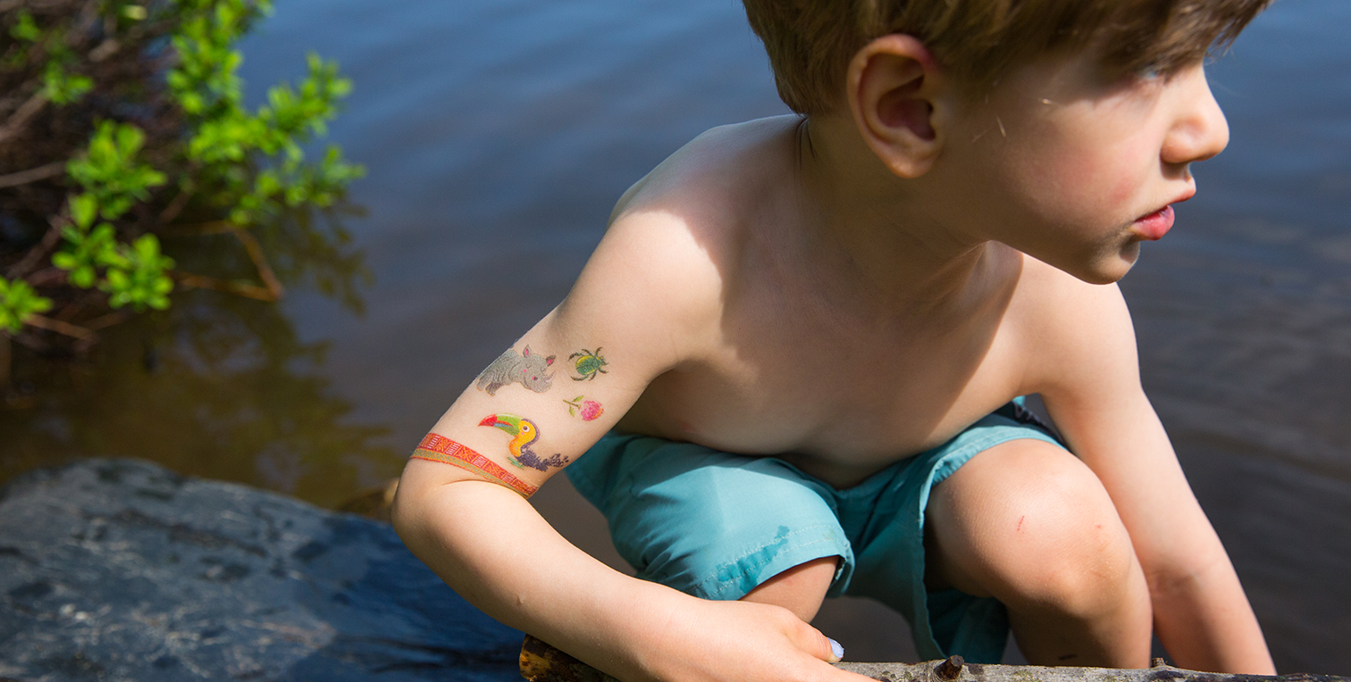 Animal tattoo for kids