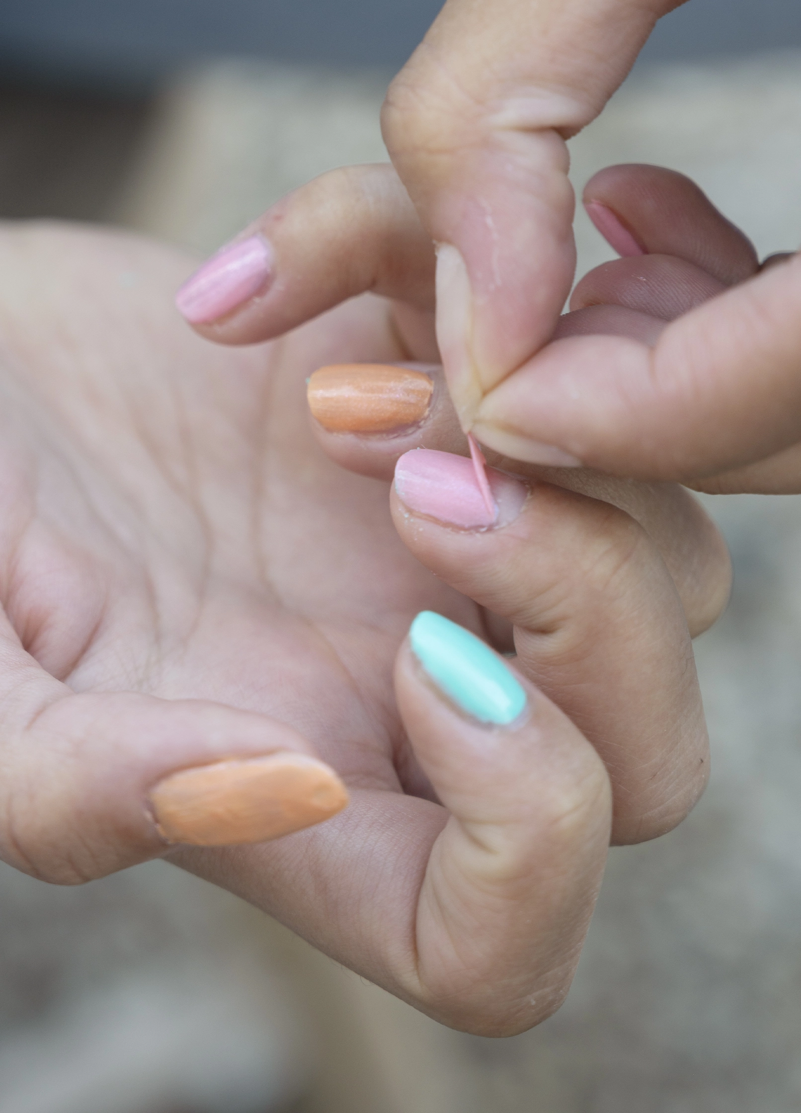 vernis à ongles pelable pour enfants