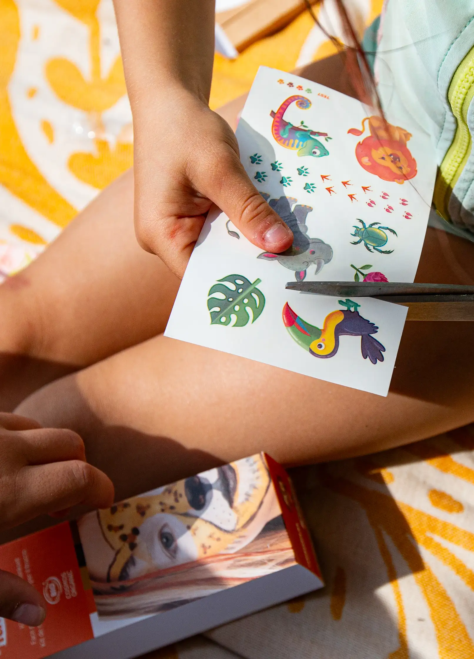 tatouage enfant animaux
