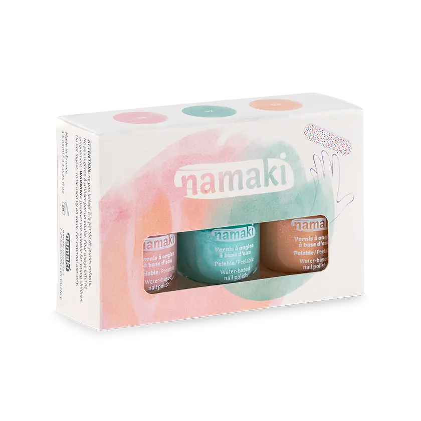 Coffret 3 vernis Délices d'été