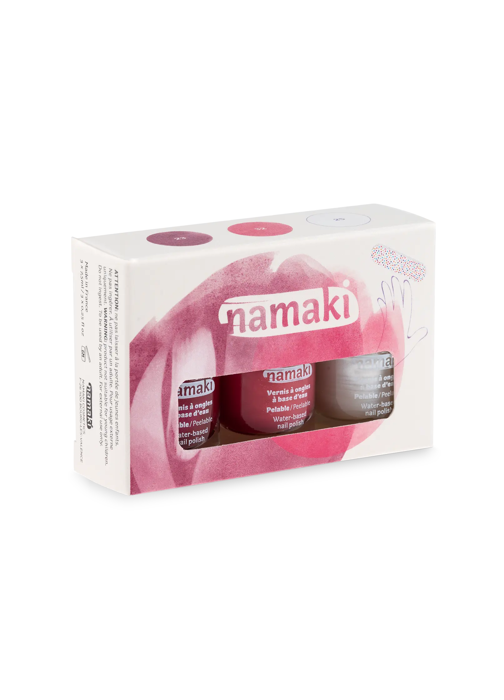 vernis pour enfant à l'eau