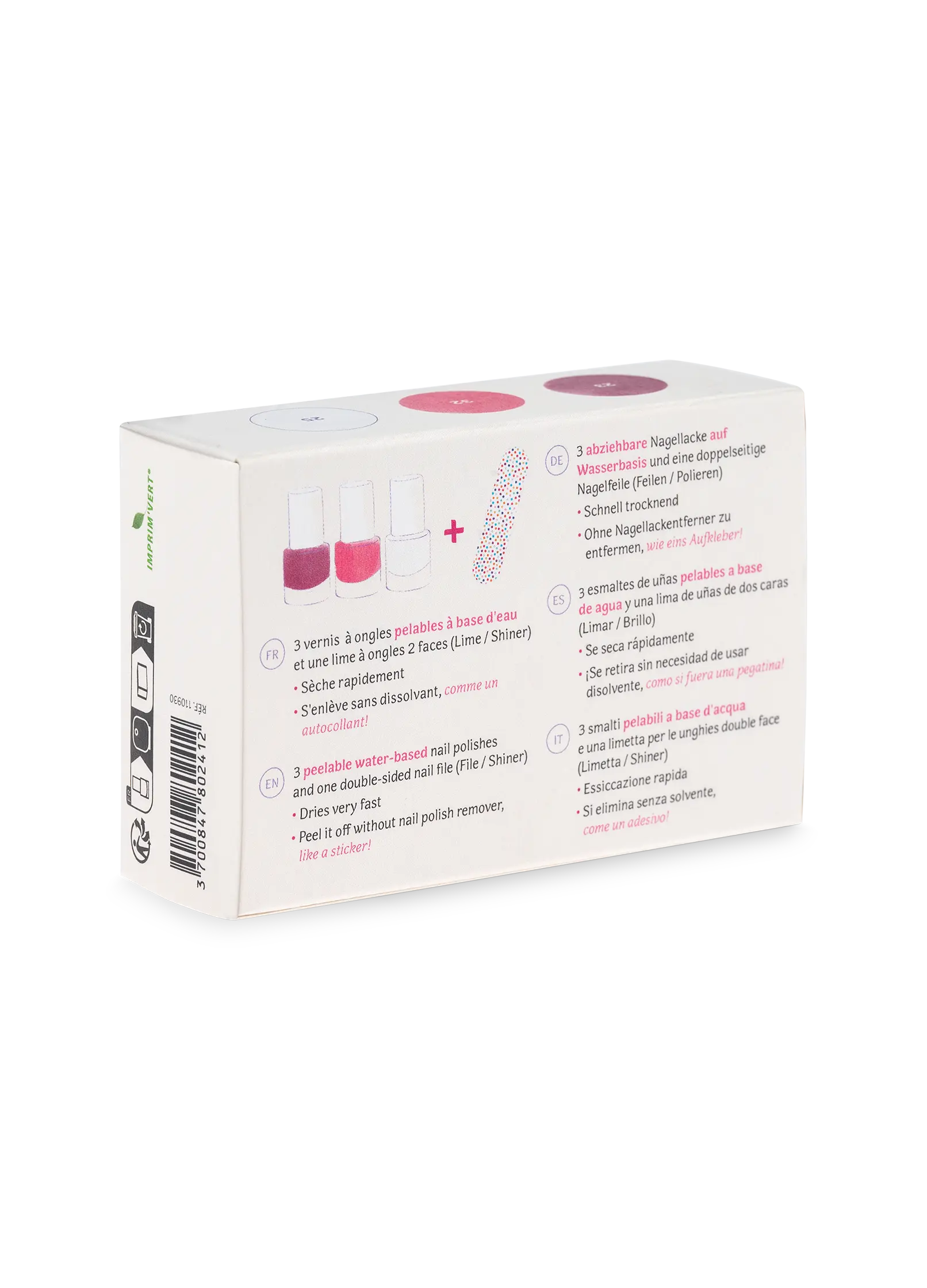 vernis à ongles pelable