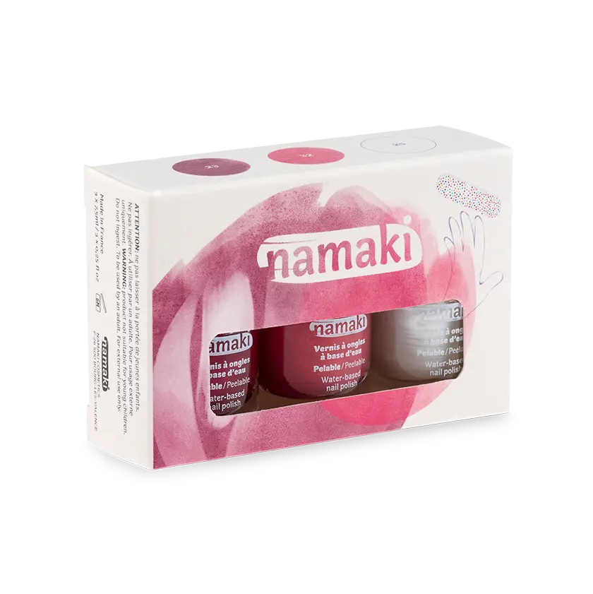 Coffret 3 vernis Sorbets fruités