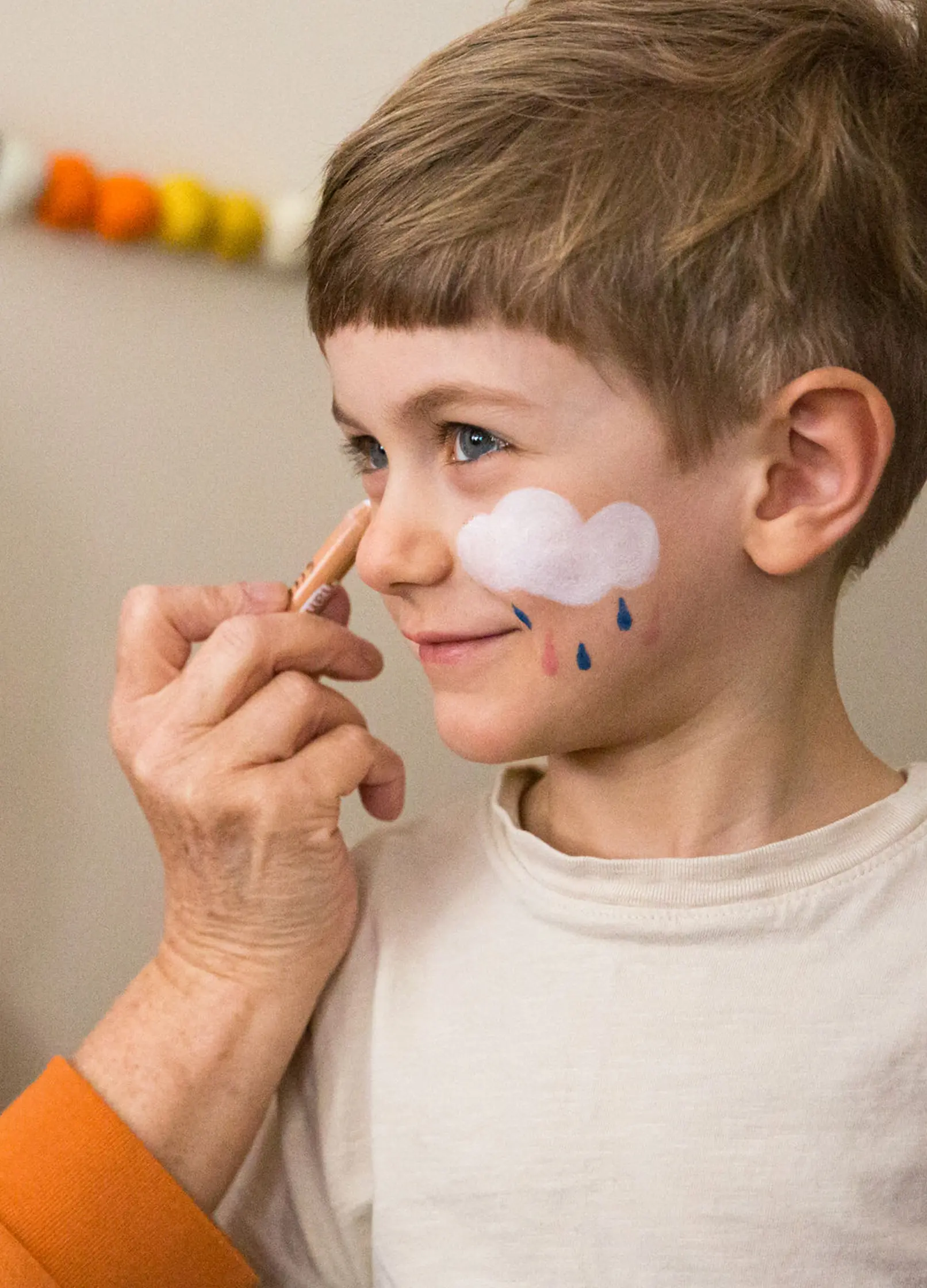 maquillage nuage enfant