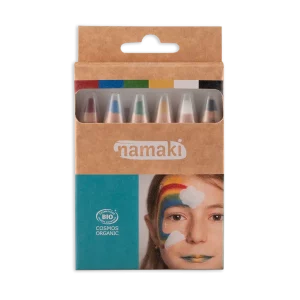 Crayon de maquillage 6 couleurs Arc-en-ciel