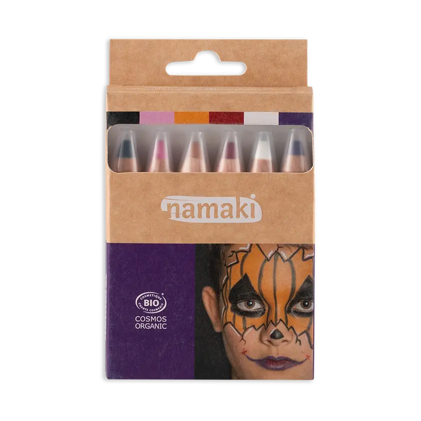 Crayon de maquillage 6 couleurs Monde des horreurs