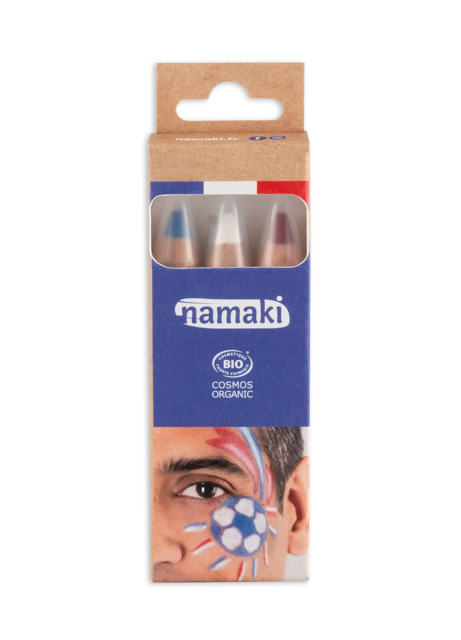 crayon de maquillage supporter France