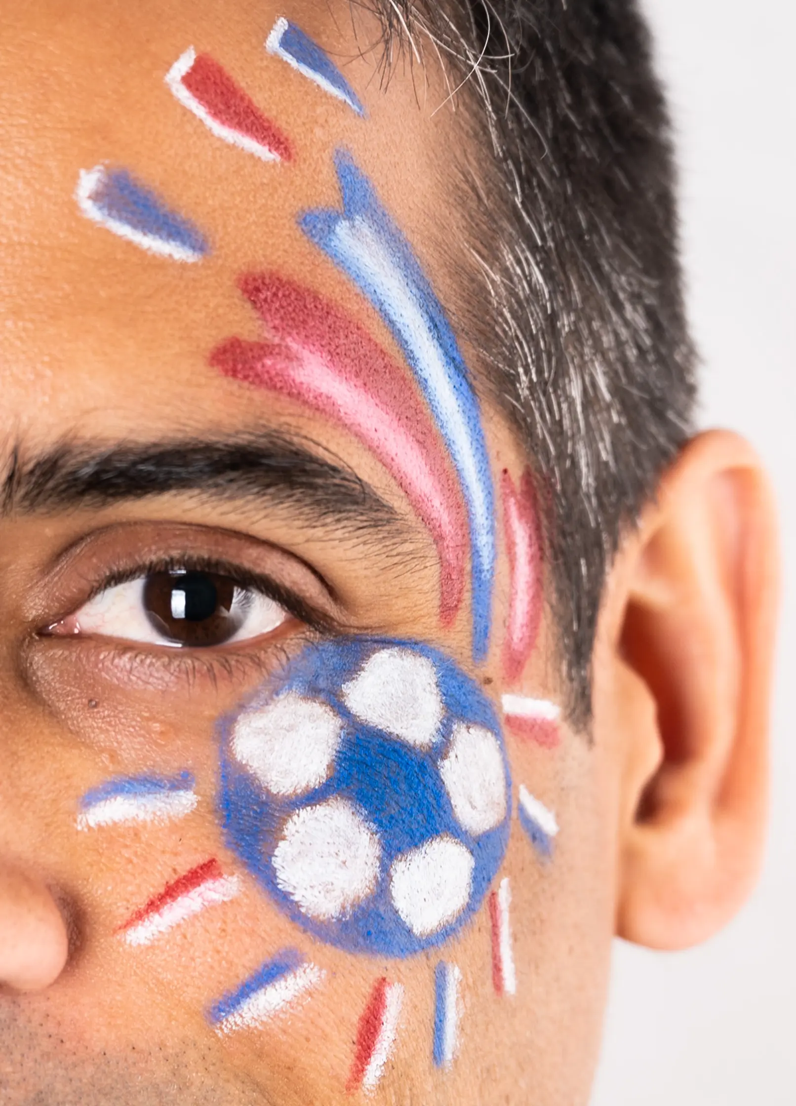 crayon de maquillage France - Bleu blanc rouge