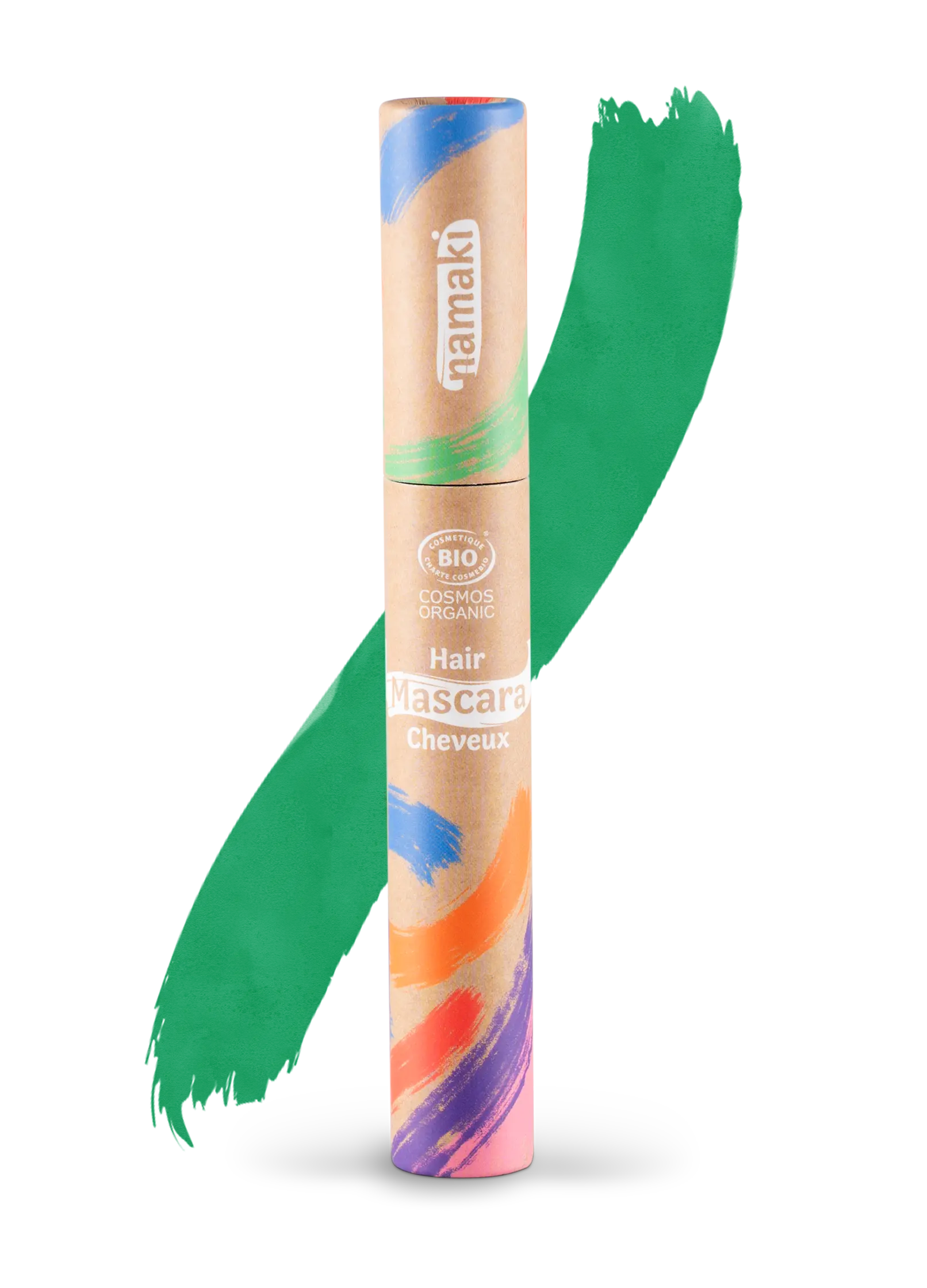mascara cheveux vert