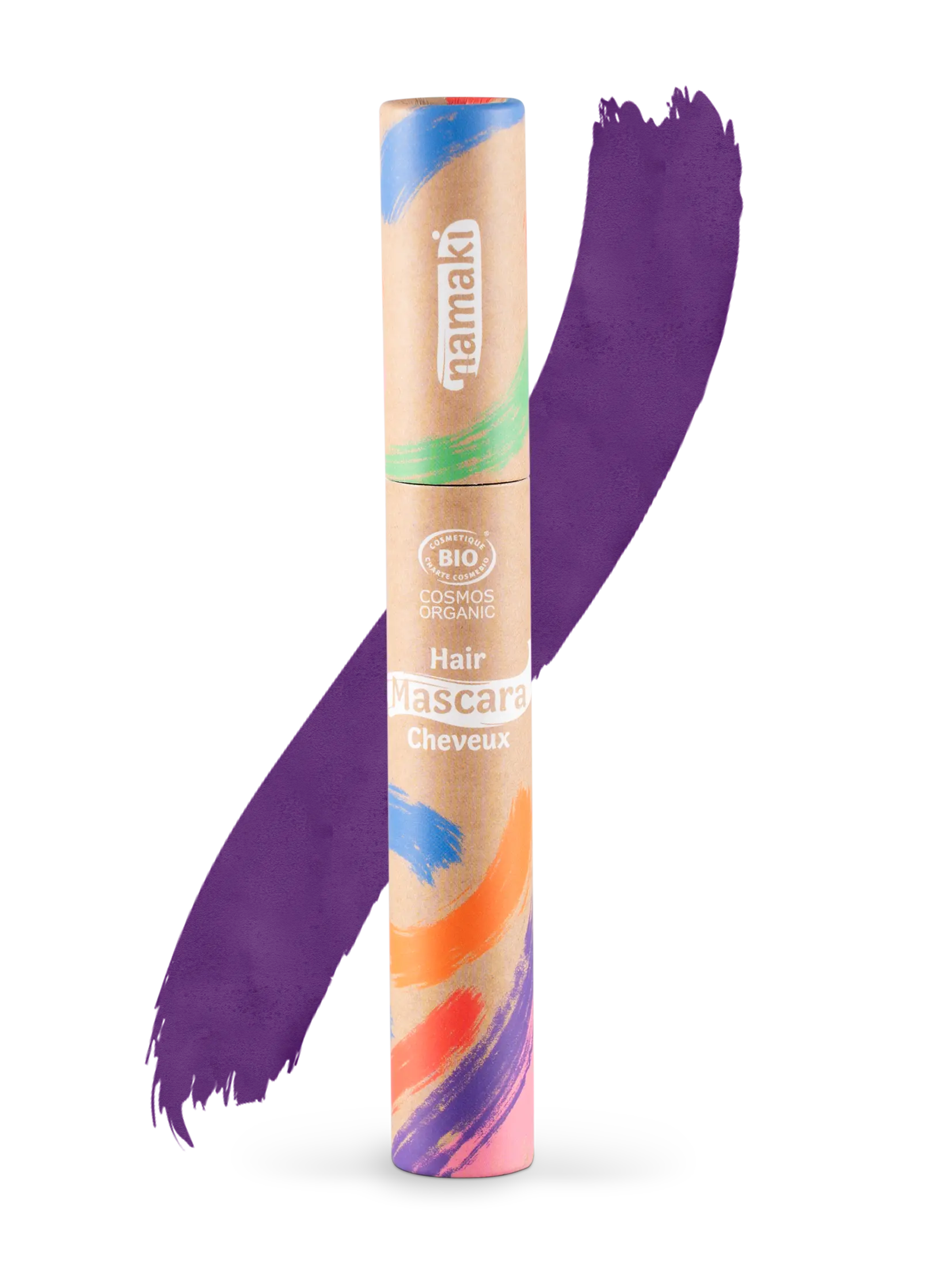 mascara cheveux violet