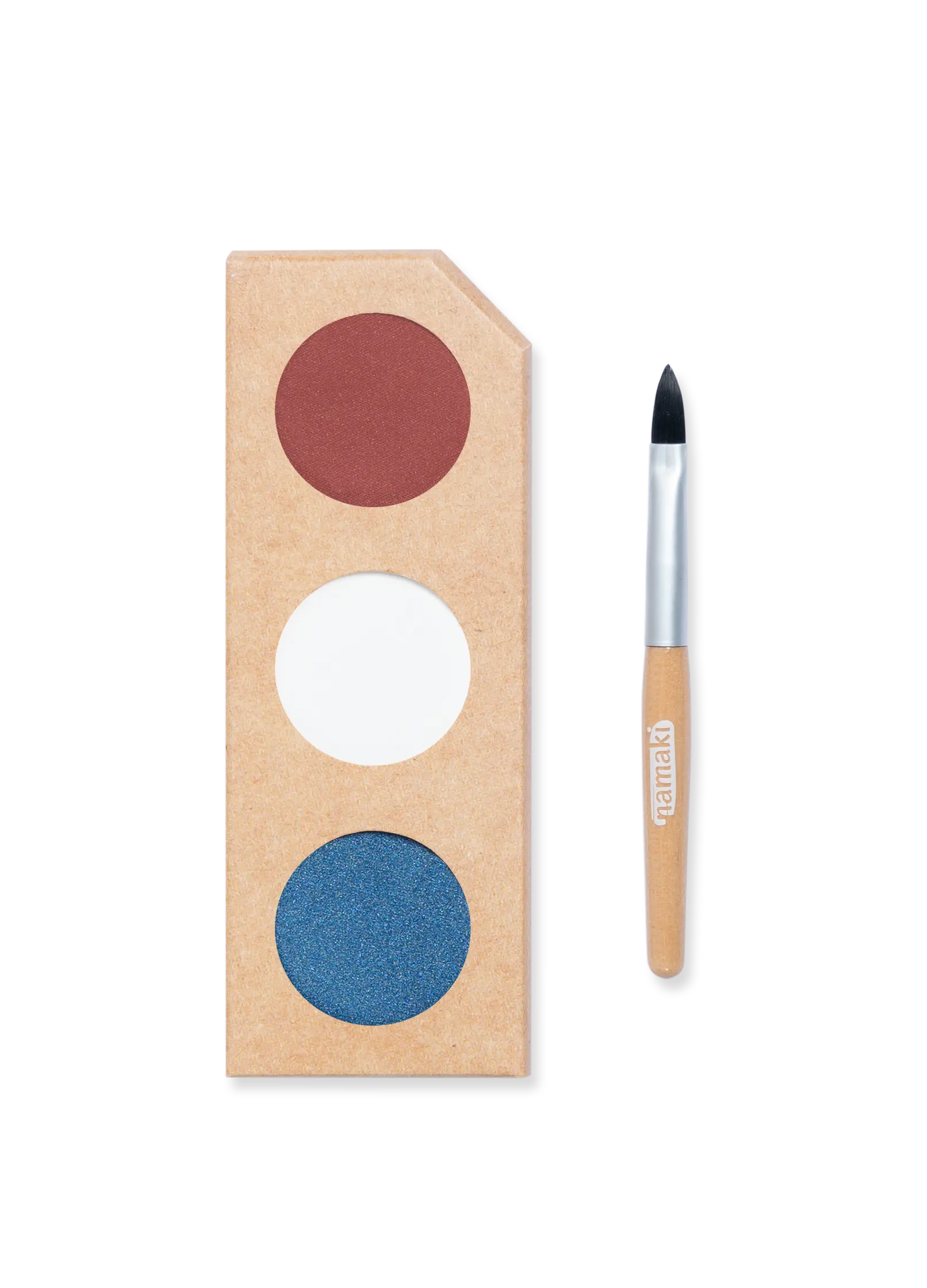 Palette de maquillage clown bio