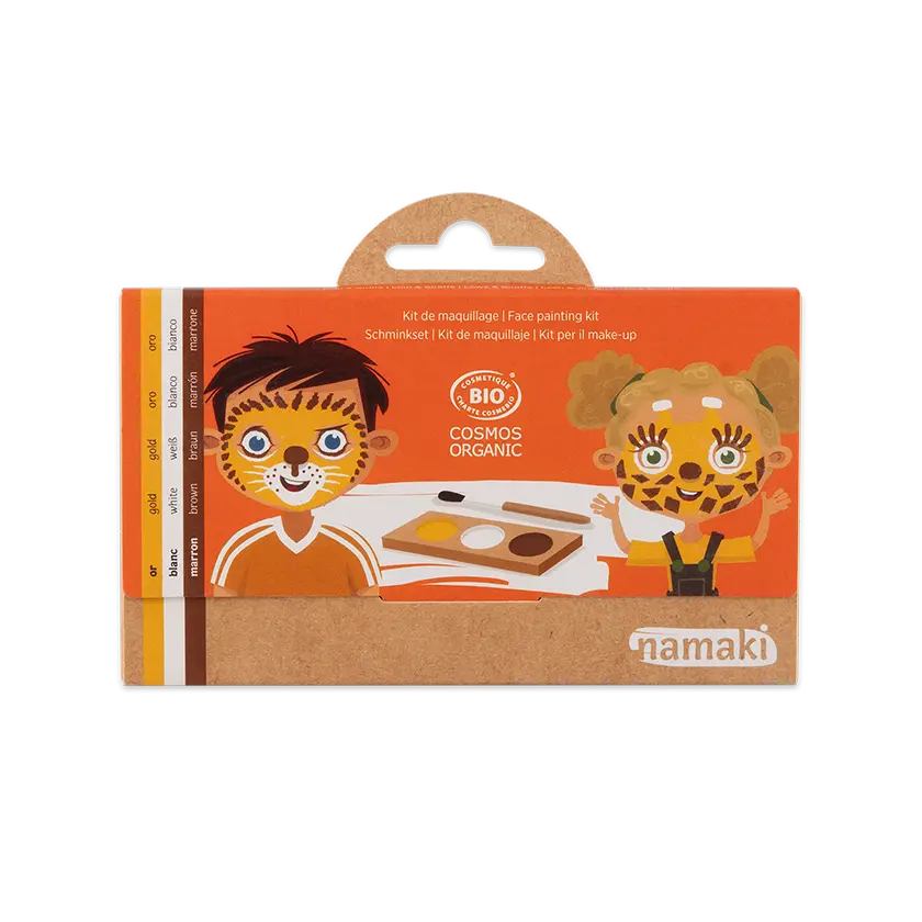 Palette de maquillage 3 couleurs Lion & Girafe