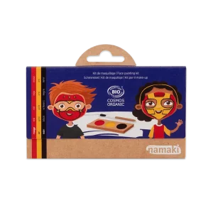 Palette de maquillage 3 couleurs Ninja & Super-héros