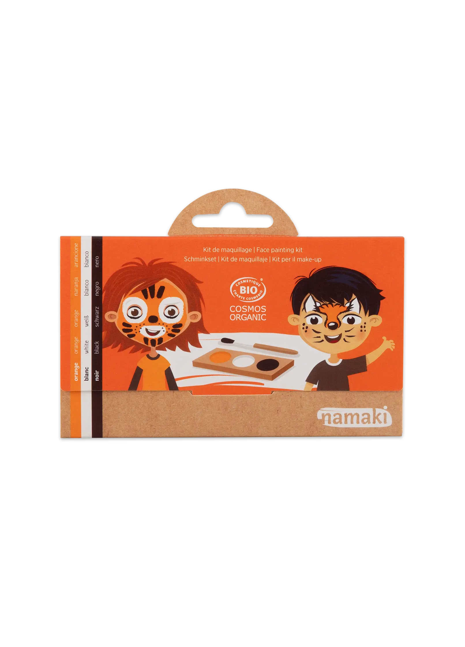 Palette de maquillage tigre et renard