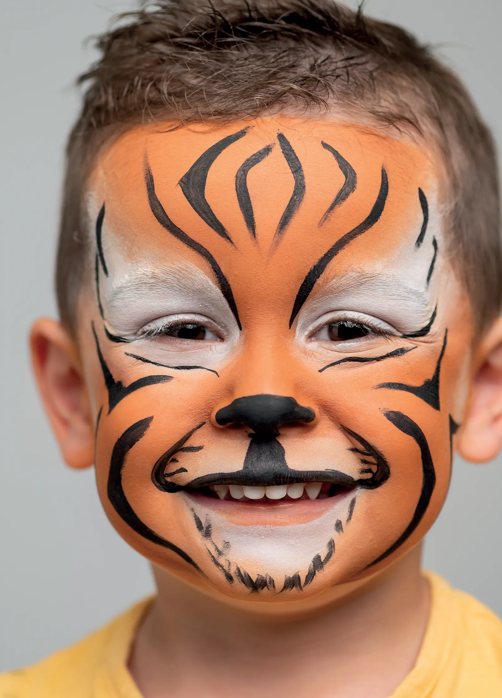 Maquillage tigre bio