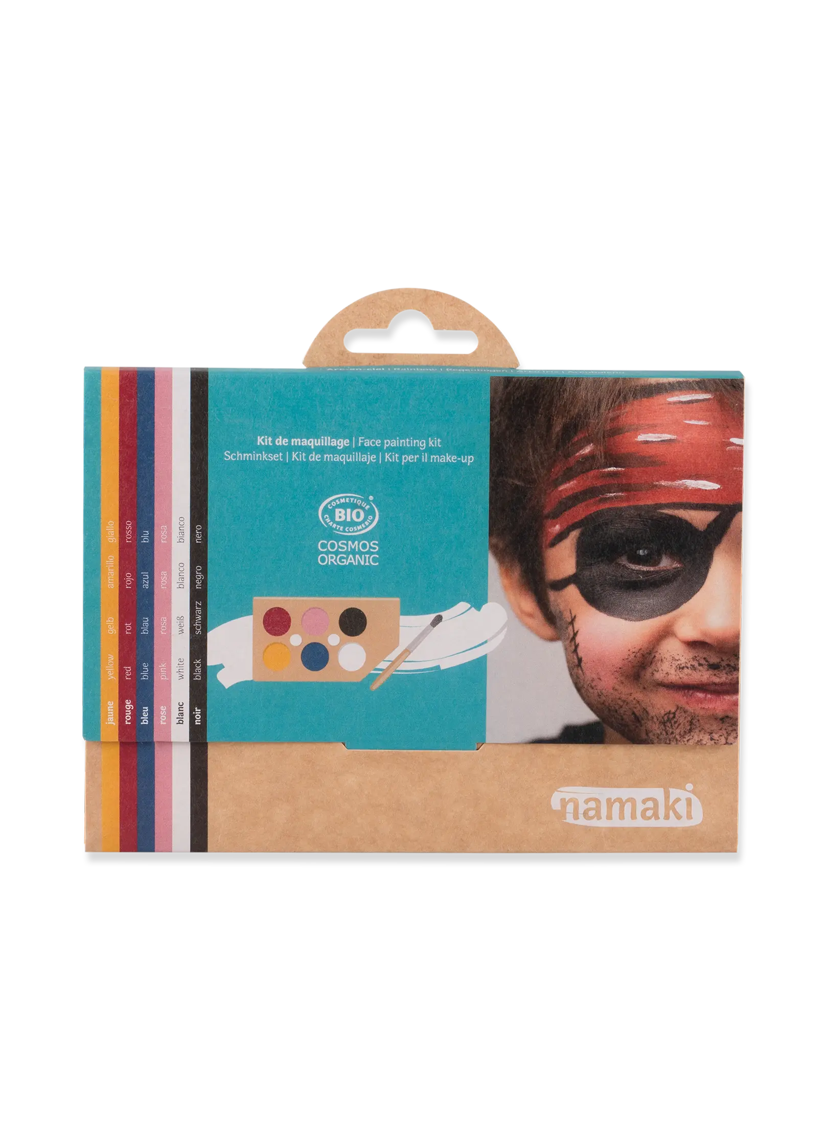 Palette de maquillage pour enfant Pirate