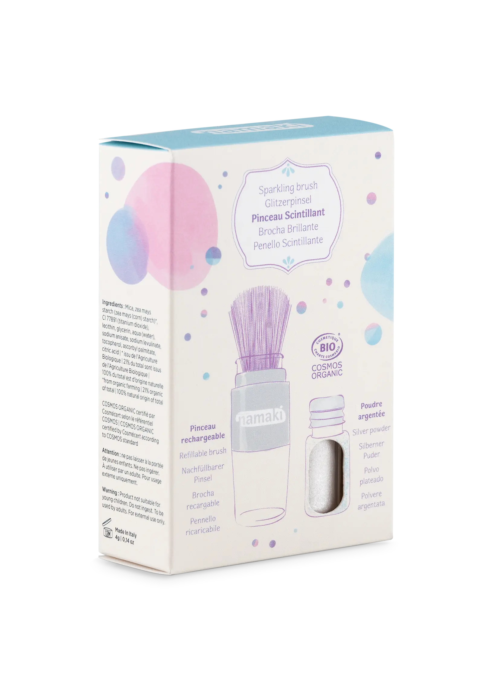 pinceau magique argent bio enfant