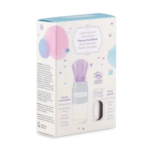 Poudre scintillante & Pinceau magique Argent