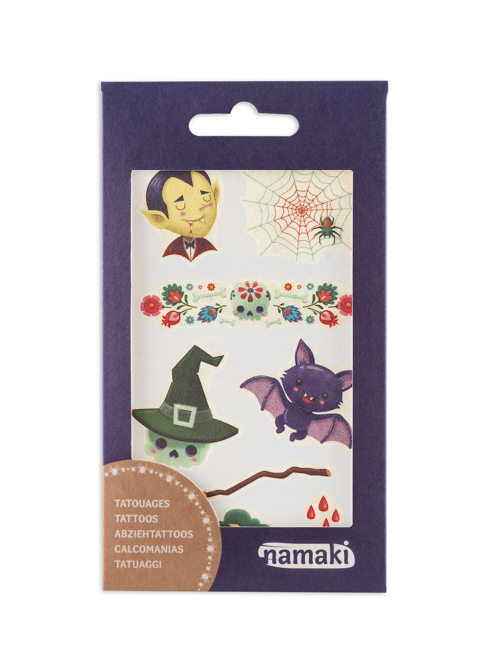 tatouage éphémère halloween