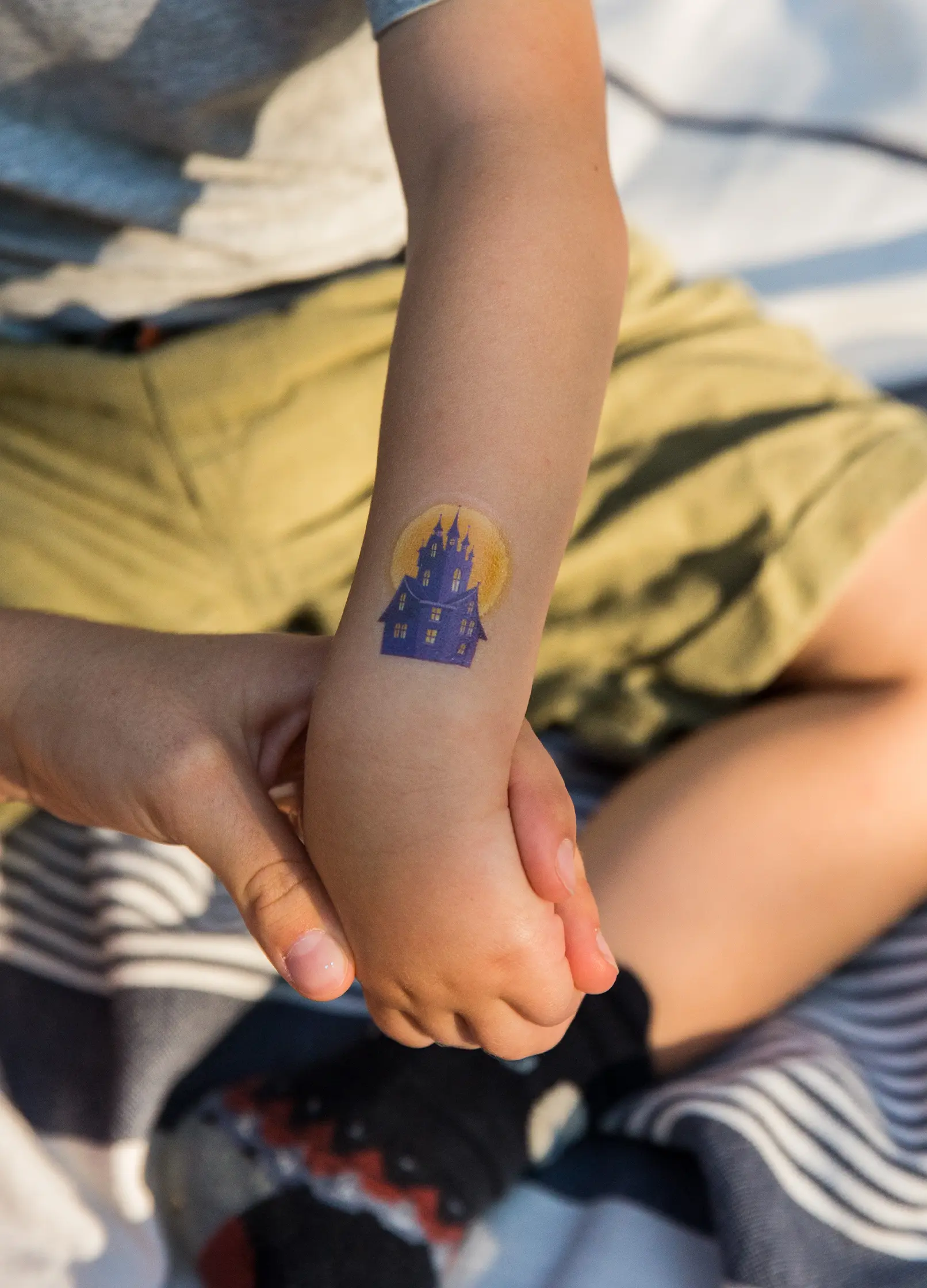 tatouage éphémère enfant halloween