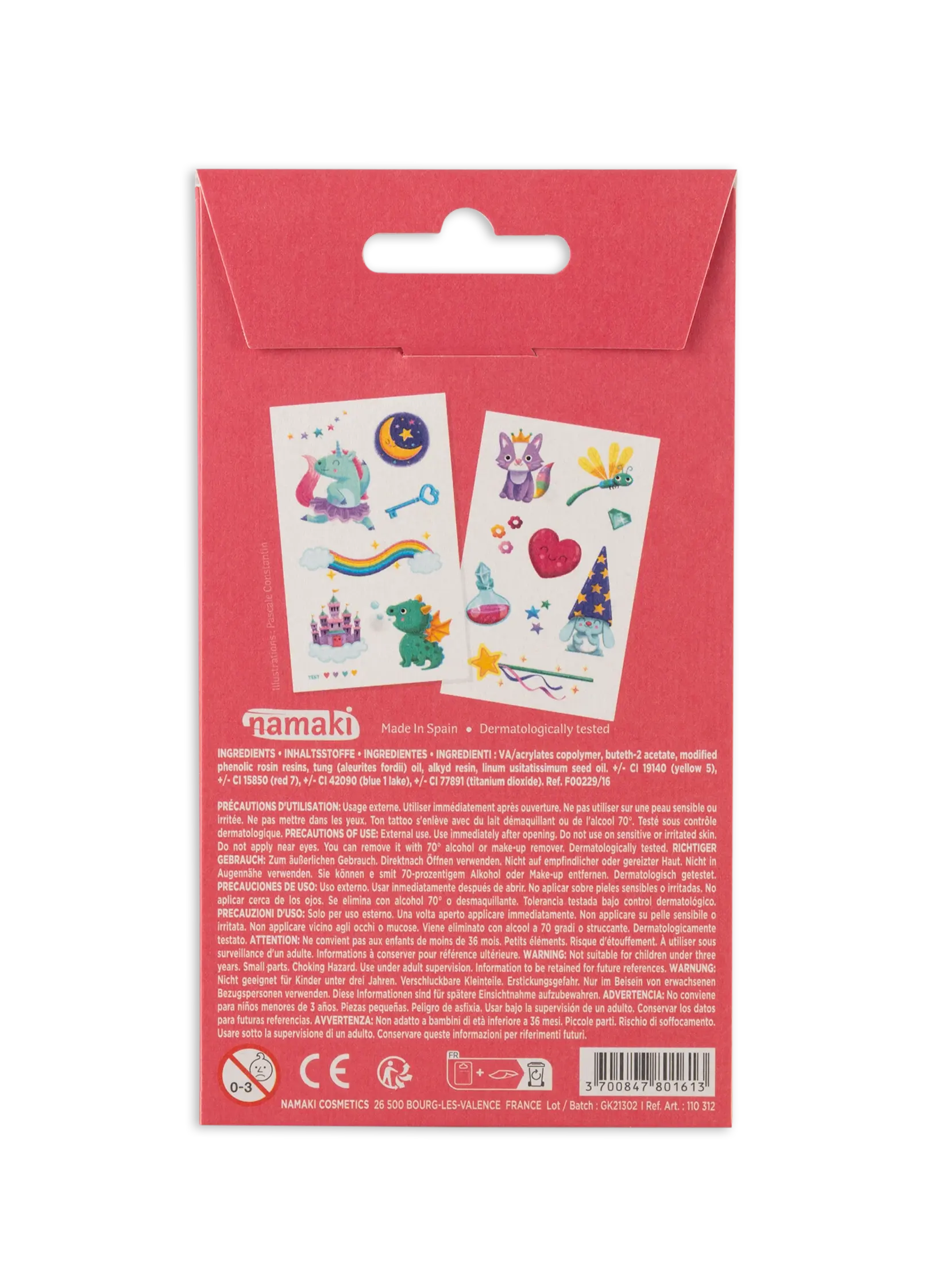 tatouage féerie enfant