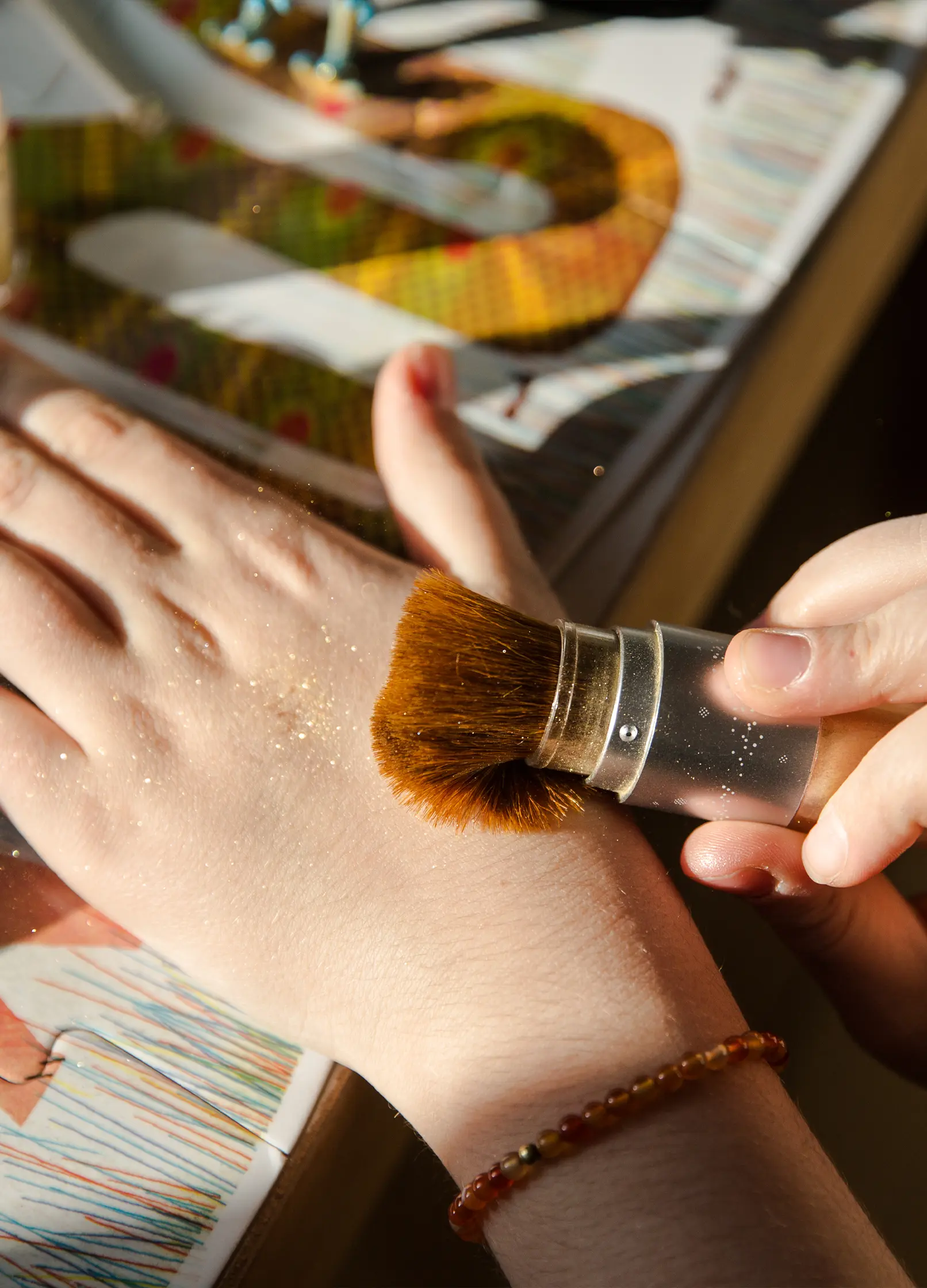 paillettes bio pour enfant