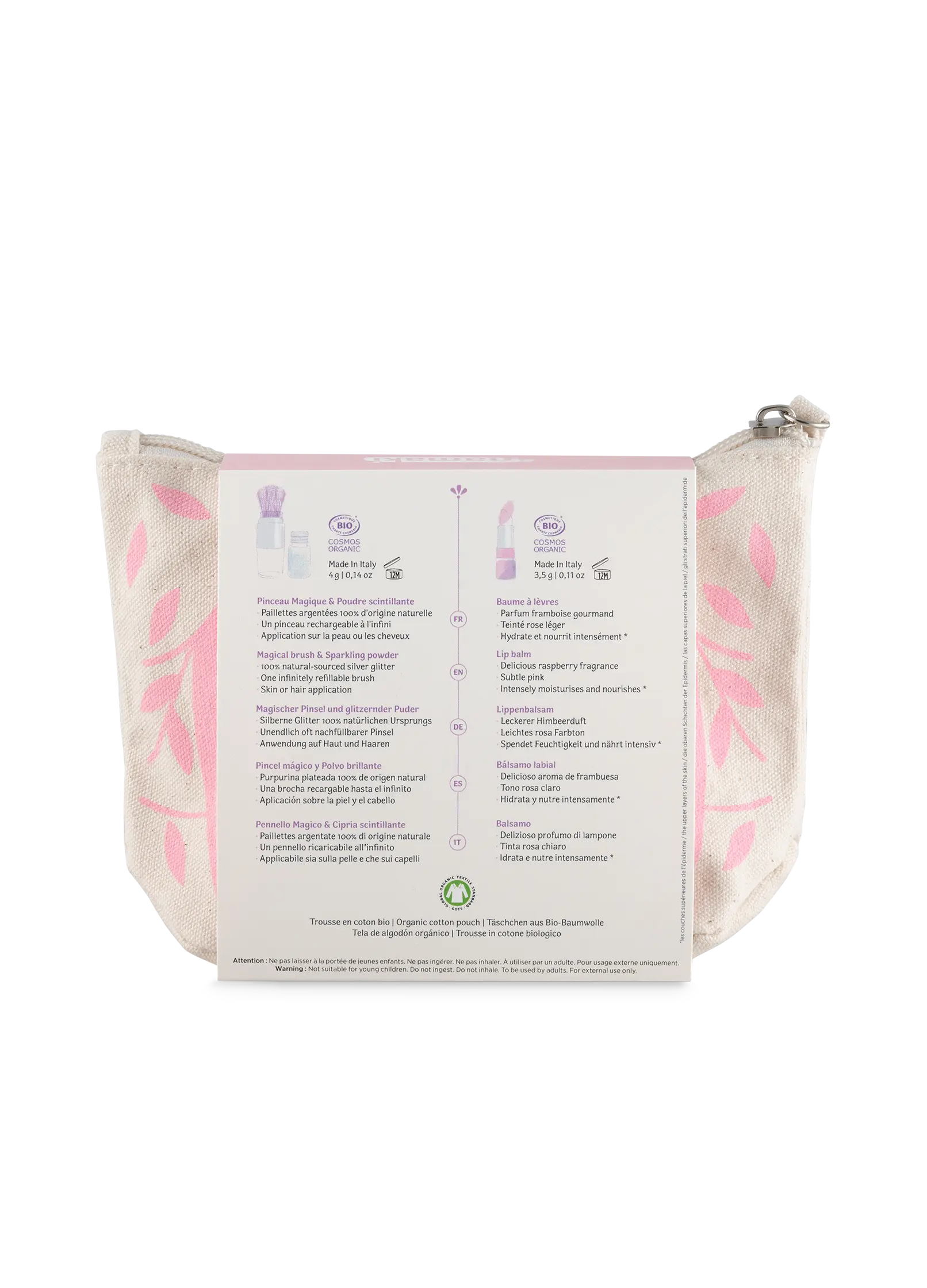 trousse de maquillage bio pour enfant