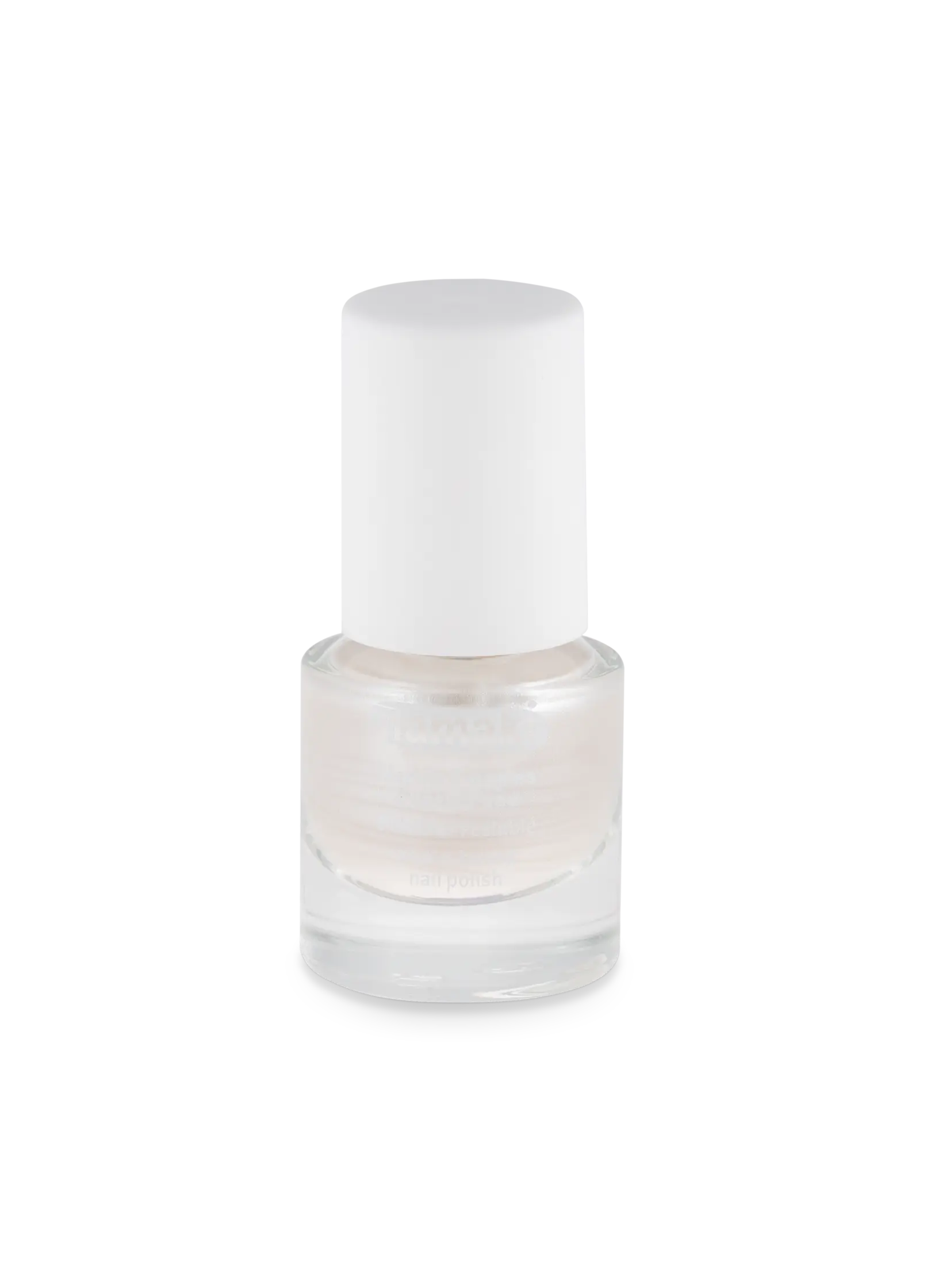 vernis à ongle base eau pelable enfant blanc nacré