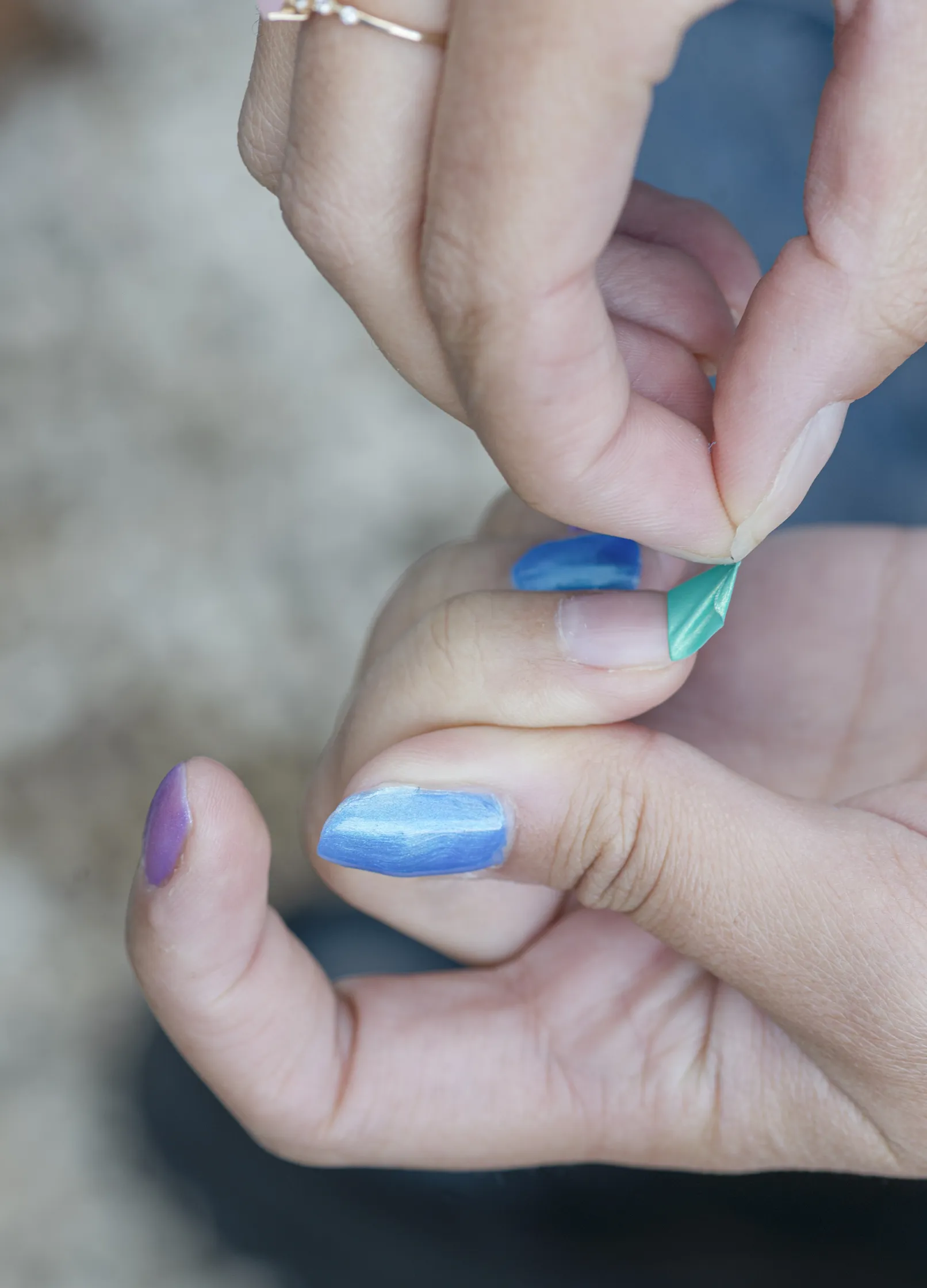 vernis à ongles pelable pour enfants