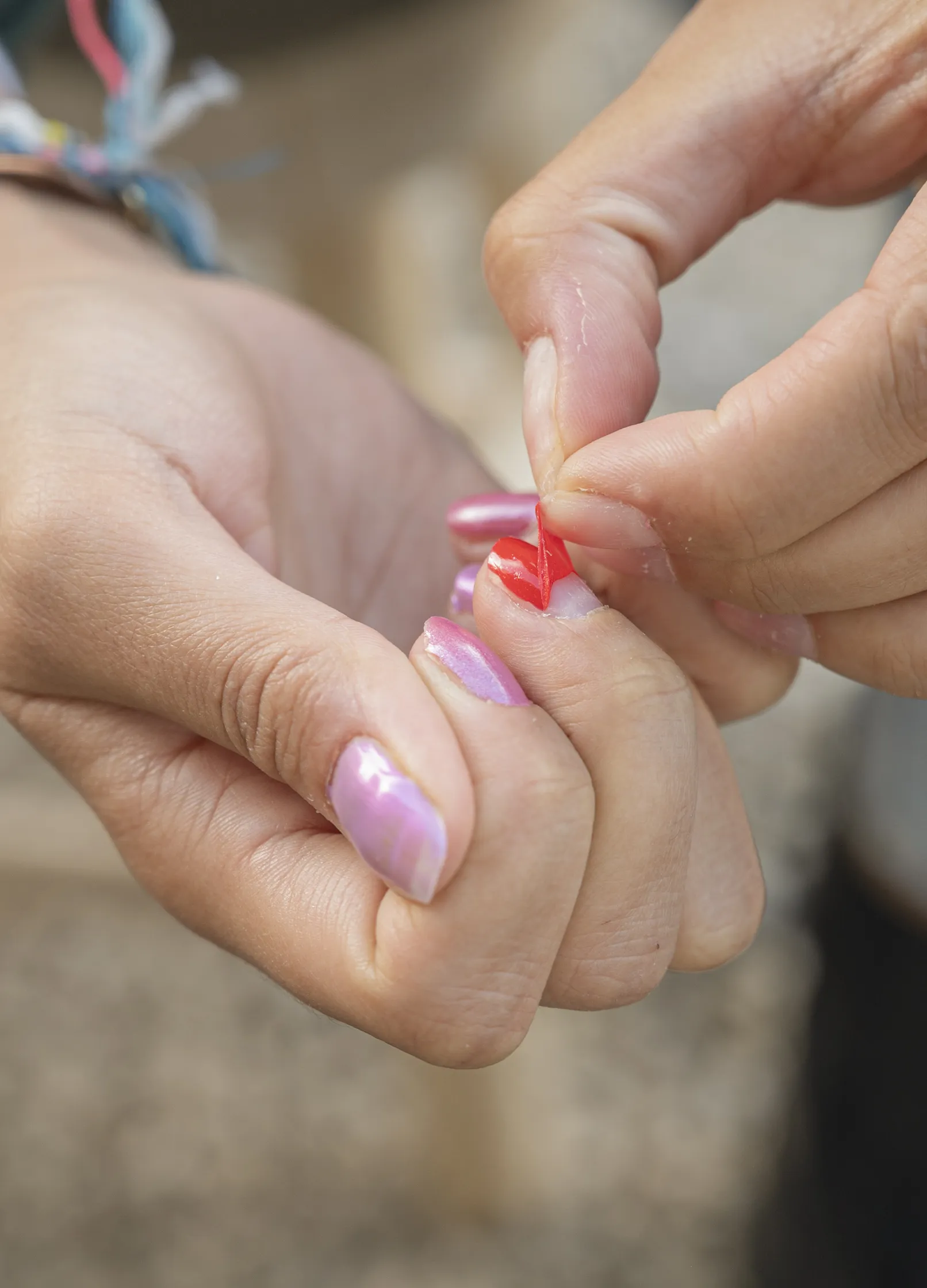 vernis à ongles pelable pour enfants