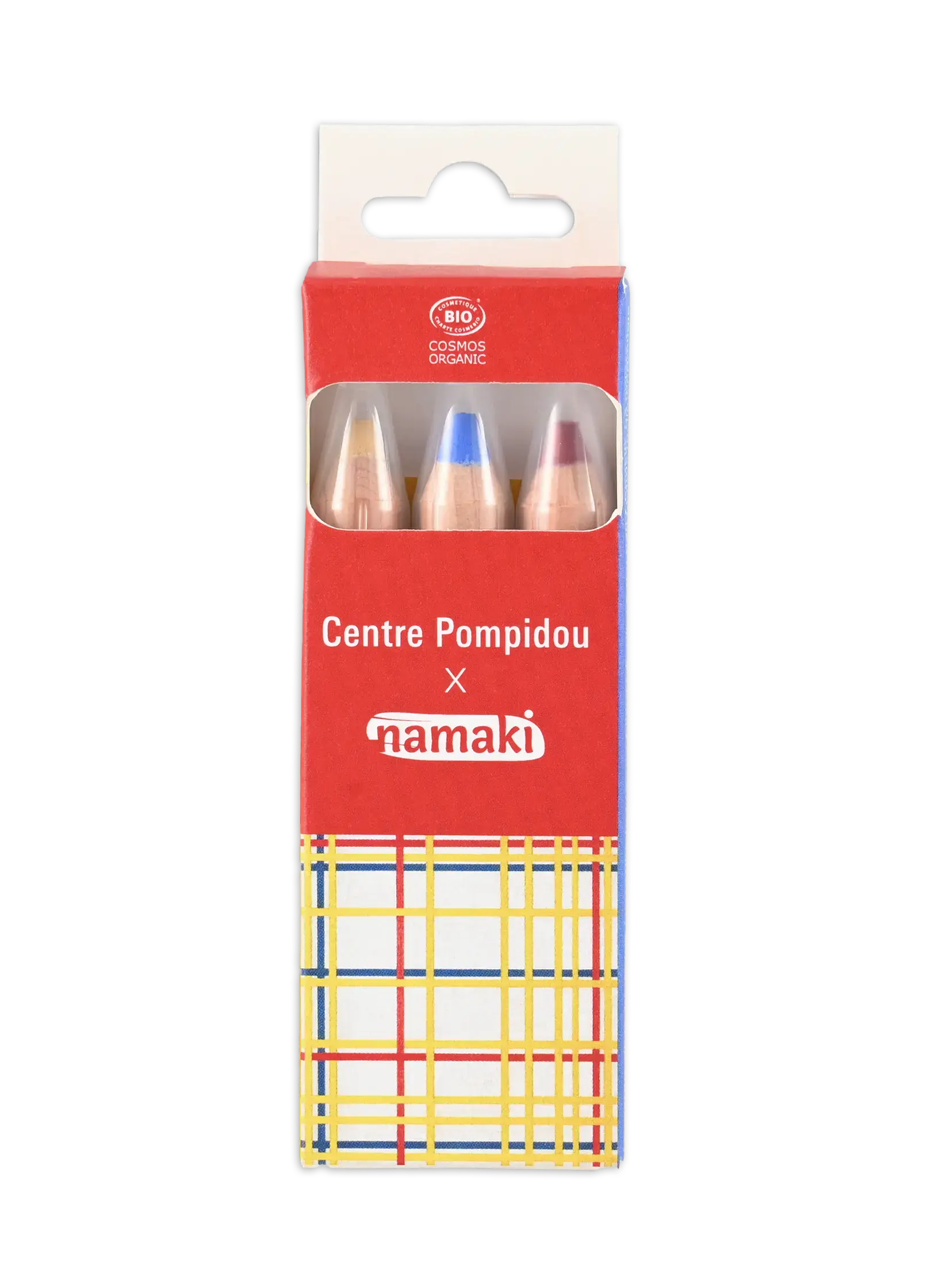 kit de 3 crayons thème Pompidou