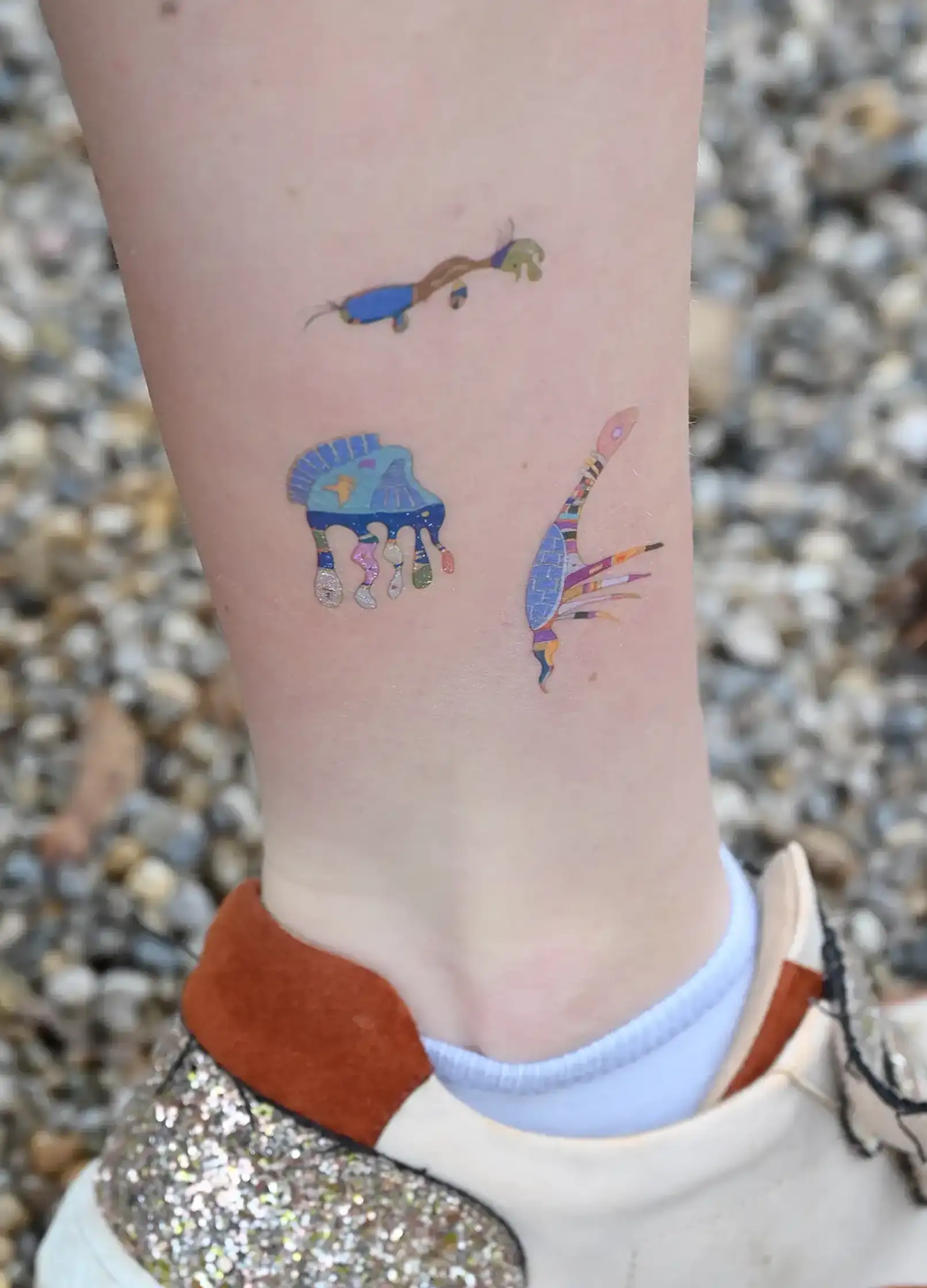 Tatouages Kandinsky Bleu du Ciel