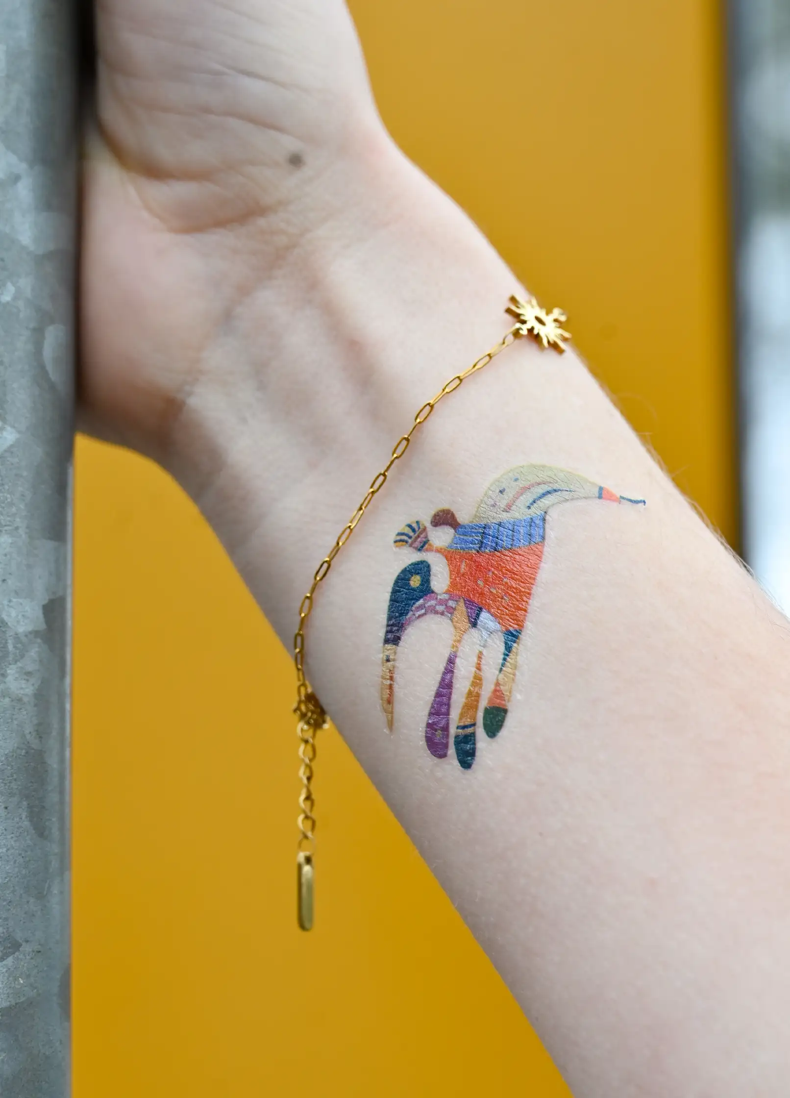 tatouages enfants Bleu du ciel