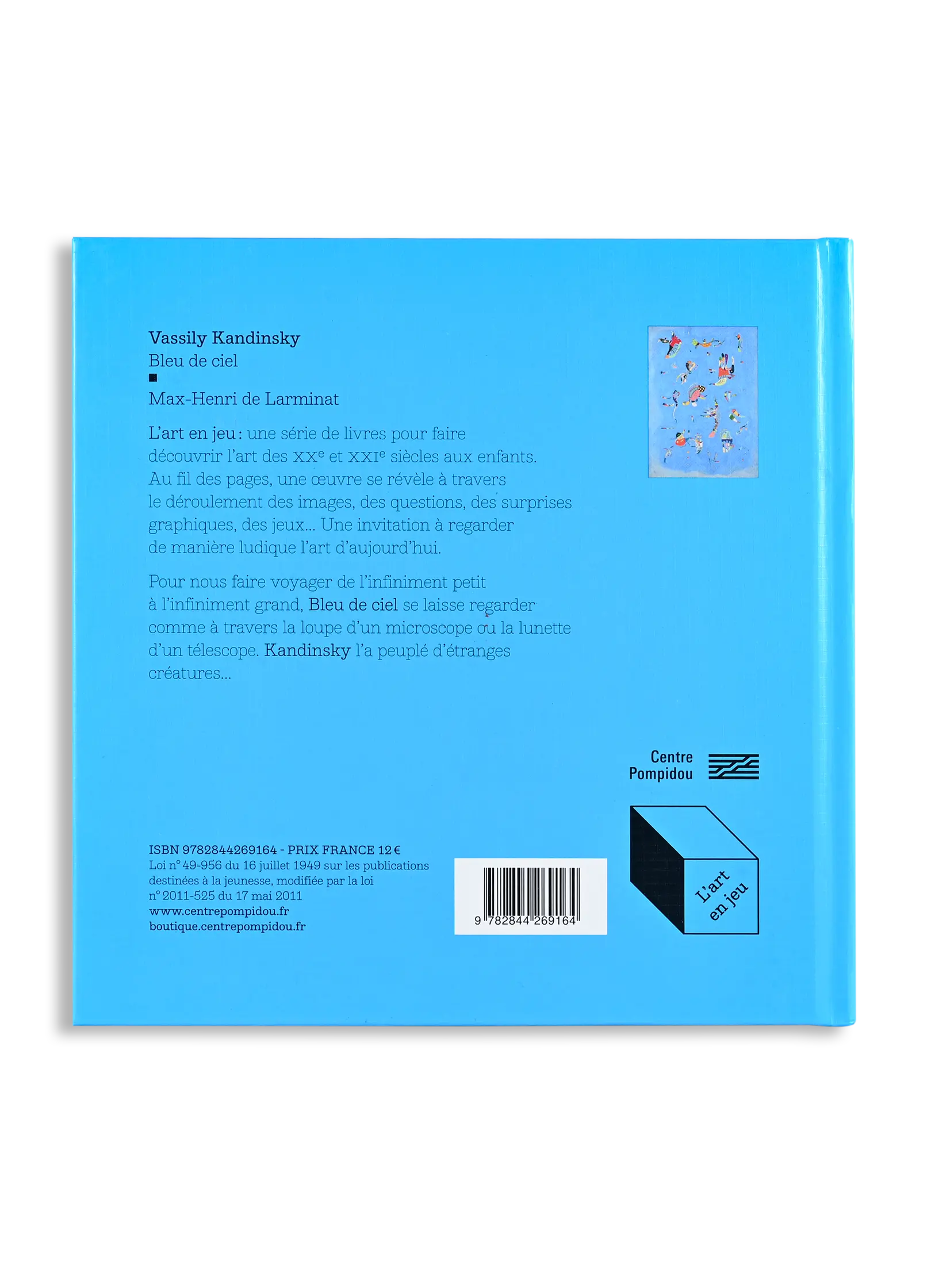 Livre arrière Bleu de Ciel