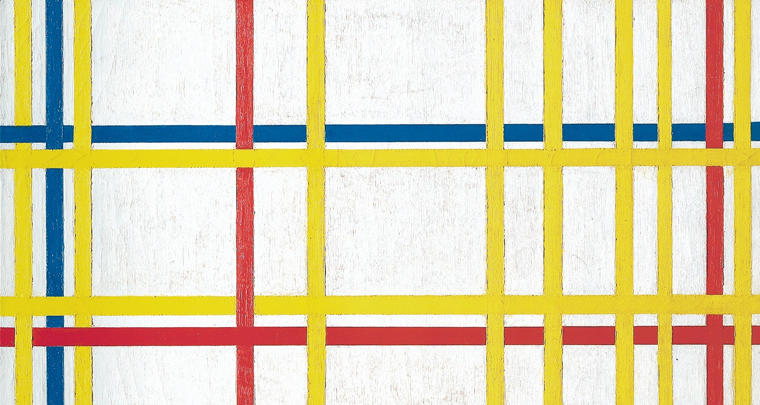oeuvre Mondrian banniere