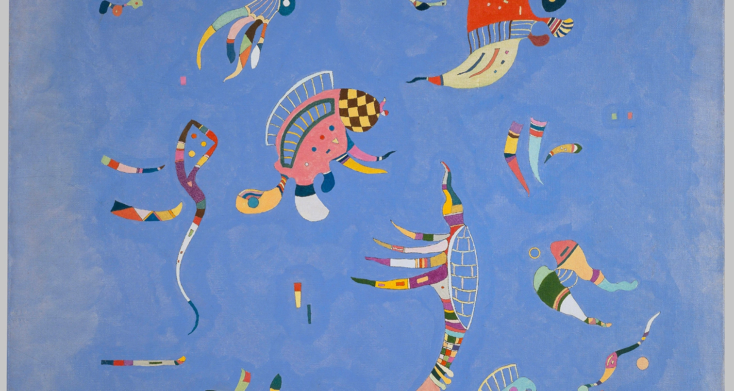 Oeuvre Bleu de Ciel de Kandinsky banniere
