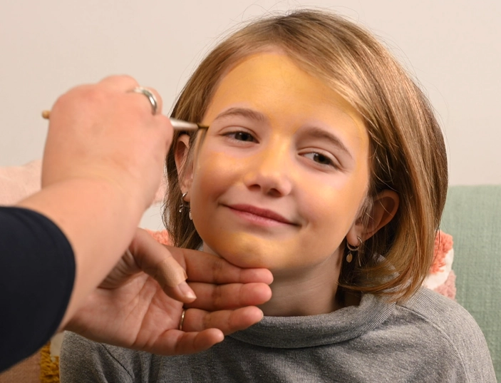tutorial schminken löwe kind