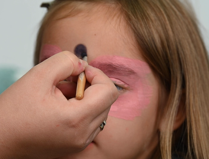 Tutorial Kinderschminken Schmetterling